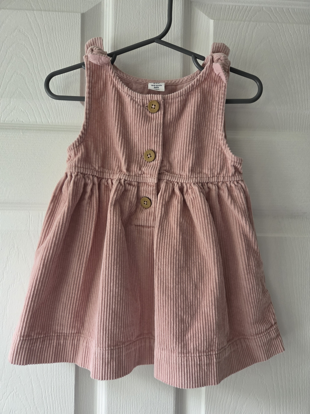 Baby Gap Girls Pink Corduroy Dress Size 12-18M